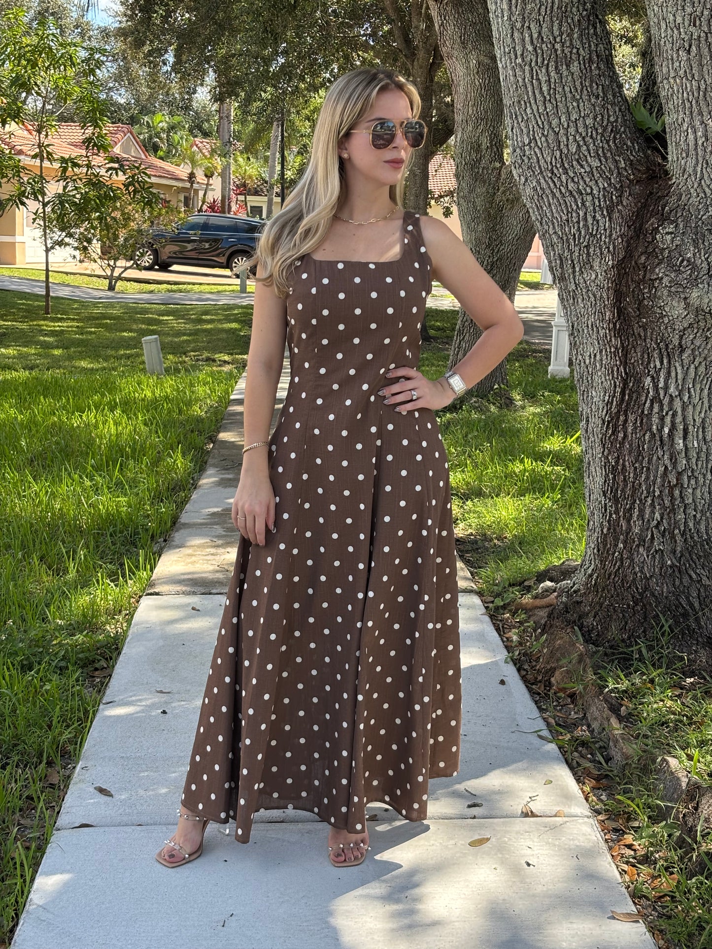 Olivia maxi dress