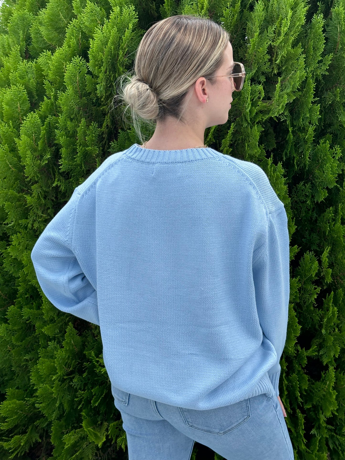 One heart sweater