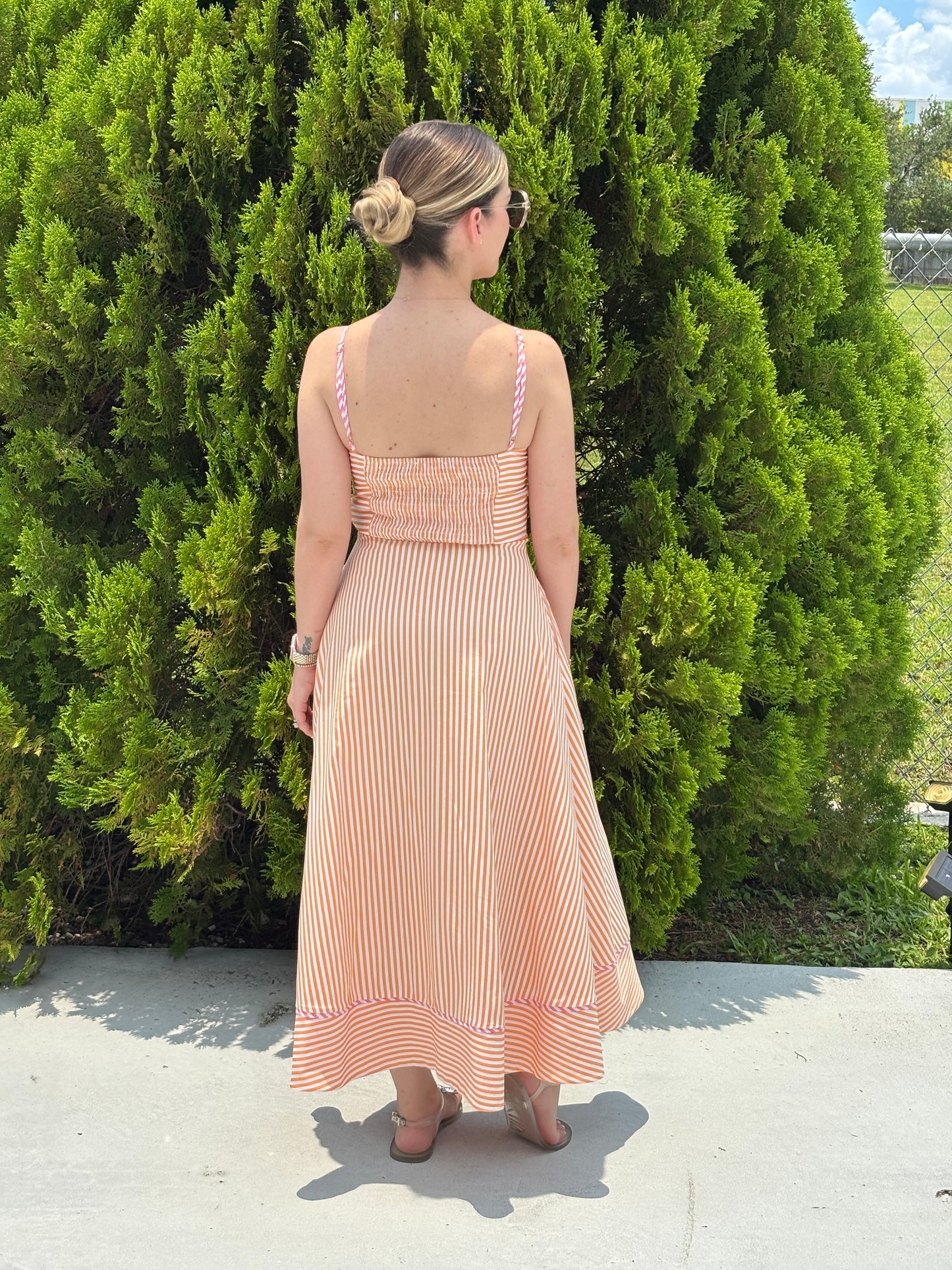 Dalia dress Orange