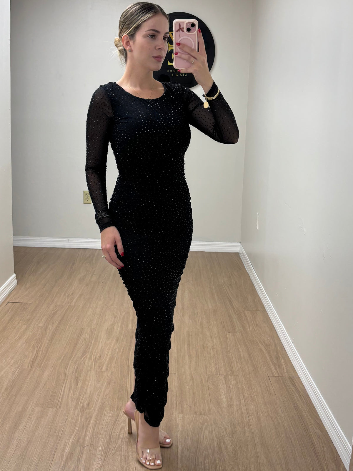 Crystal touch dress