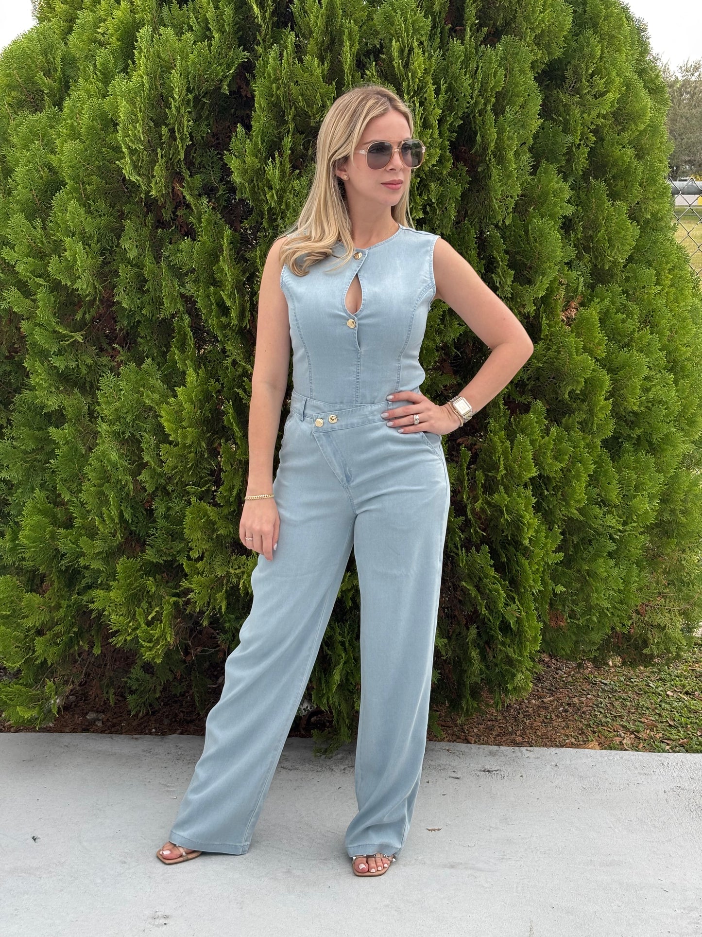 Evelyn denim set