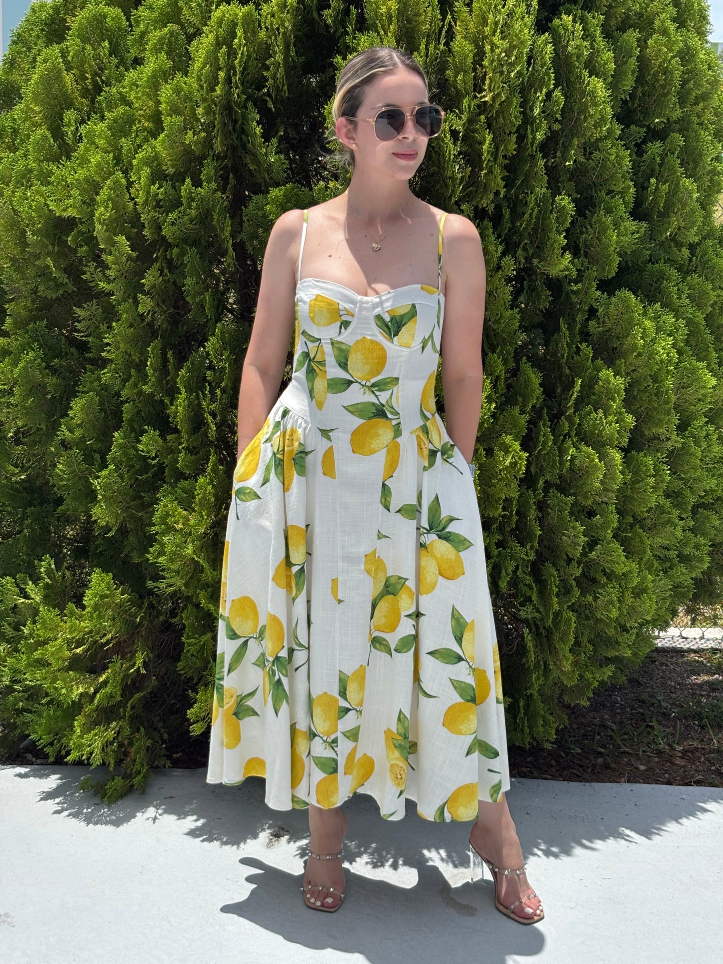 Lime dress