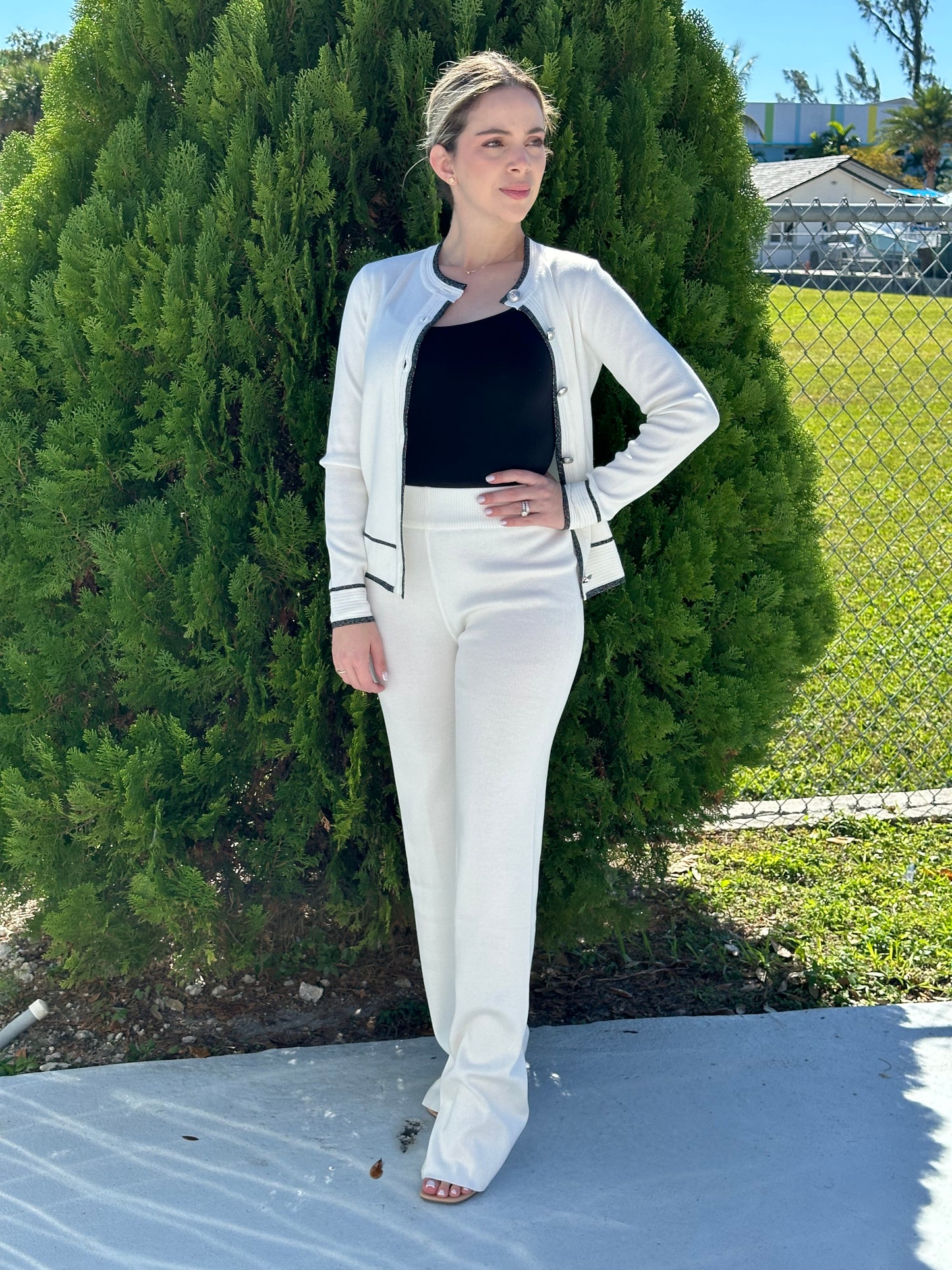 Charlotte in white