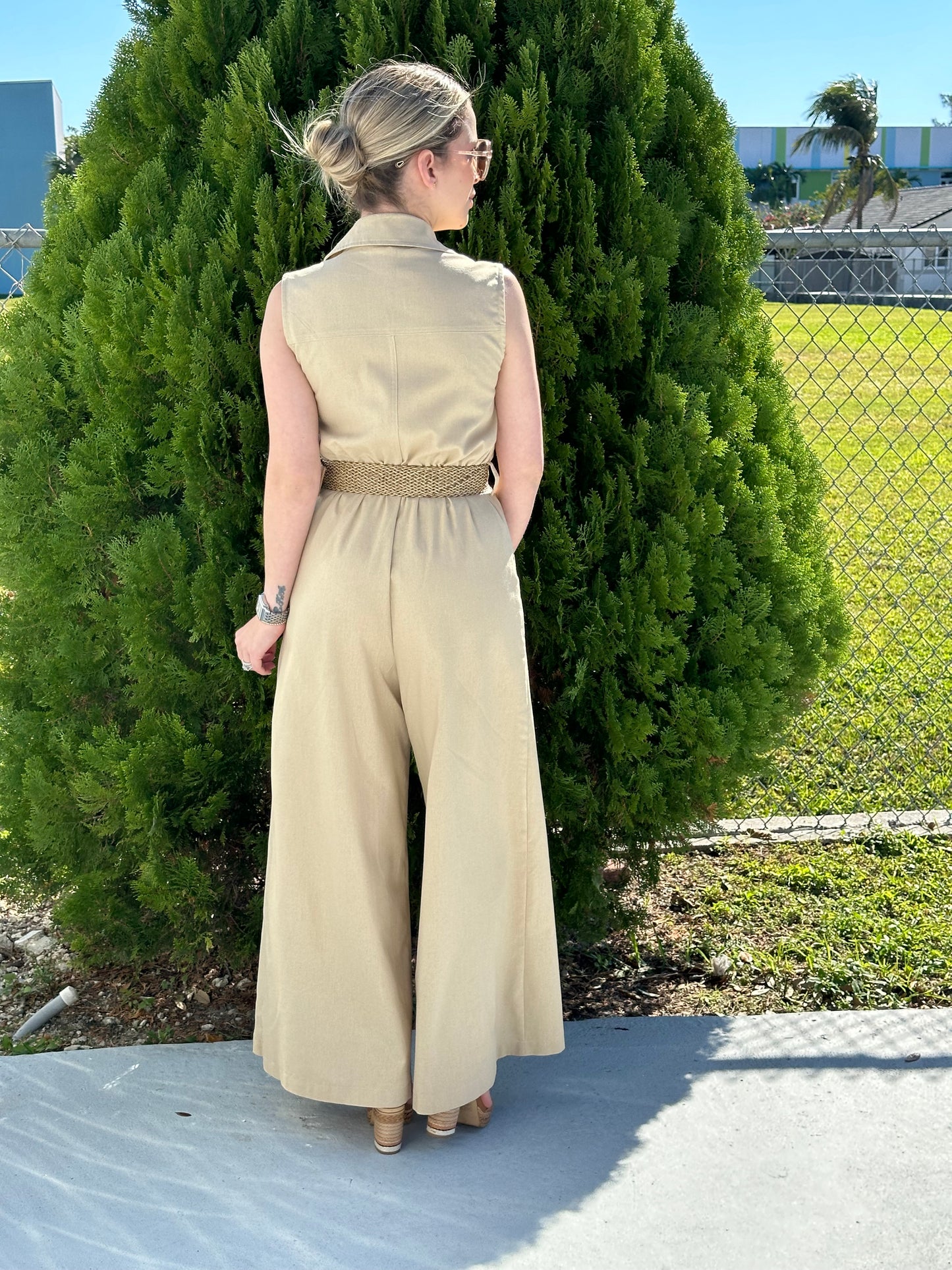 Linen jumpsuit