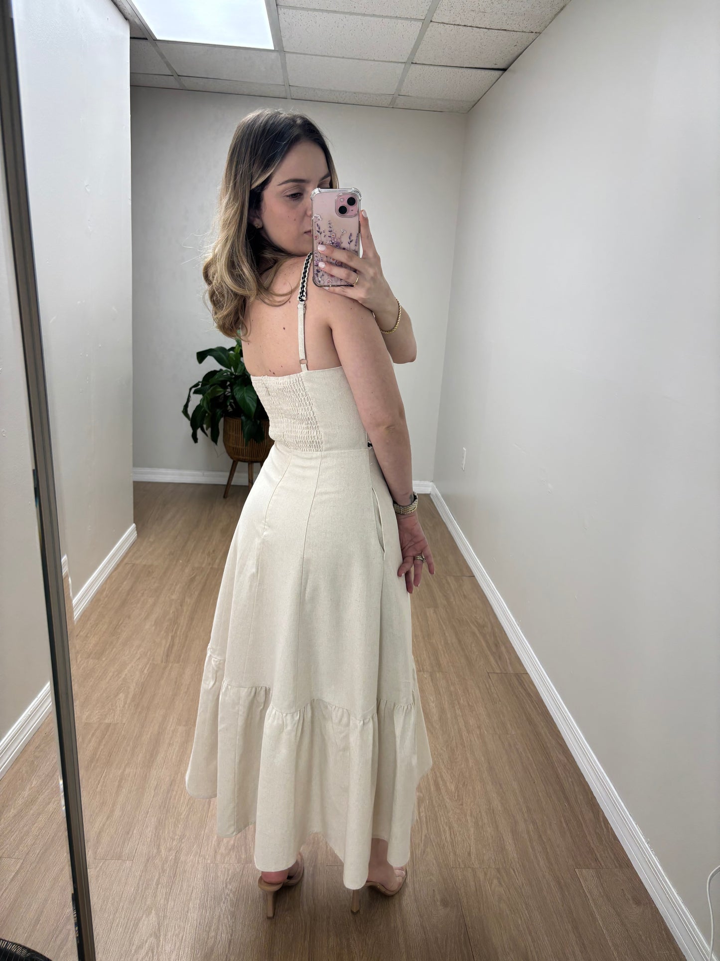 Vilma linen dress