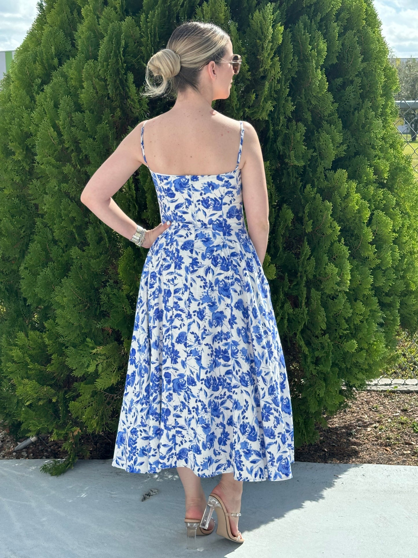 Leah middi dress