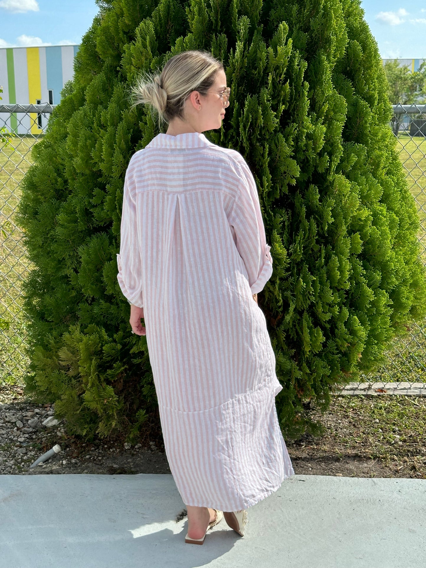 Italian Pink Stripes