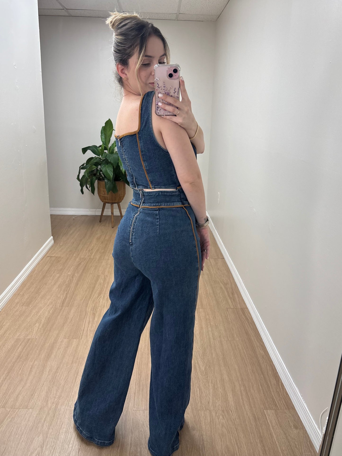 Aureliz Denim Jumpsuit