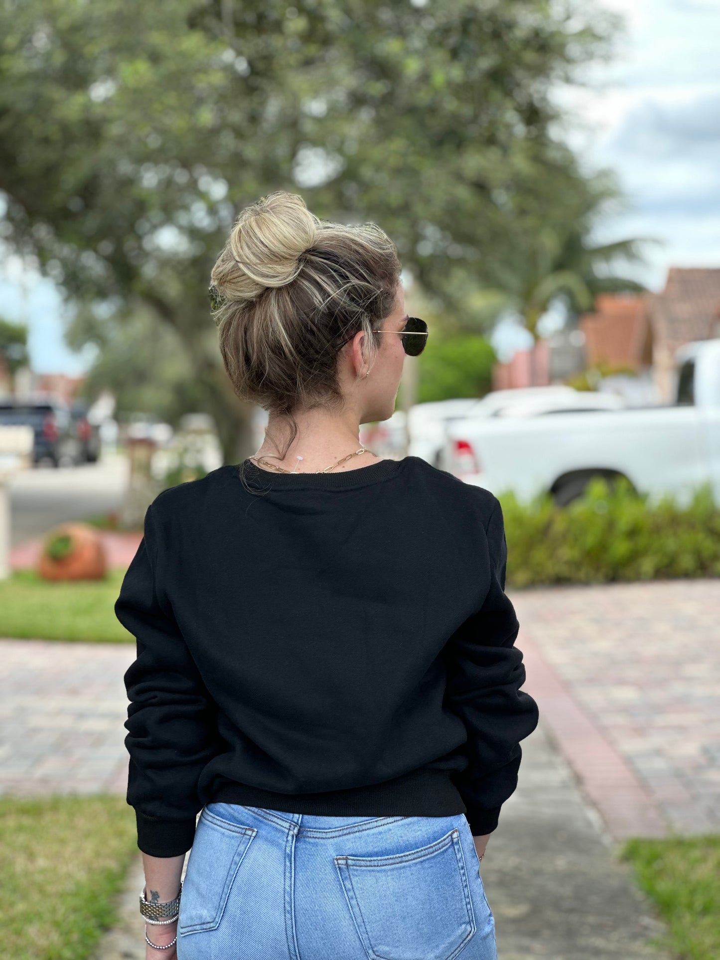 MM Black sweater