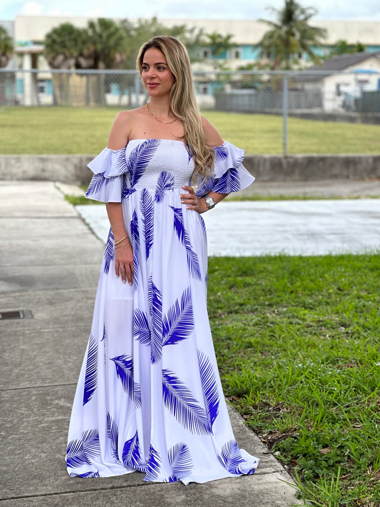 Blue feather