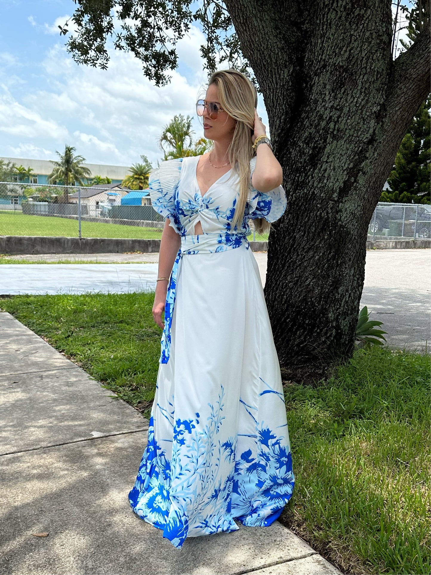 Amelia maxi dress
