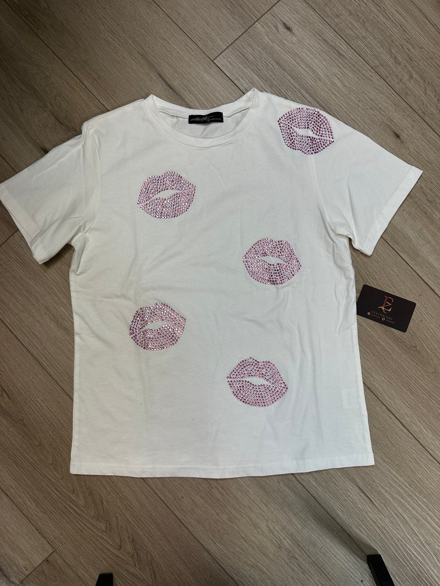 Pink kiss shirt
