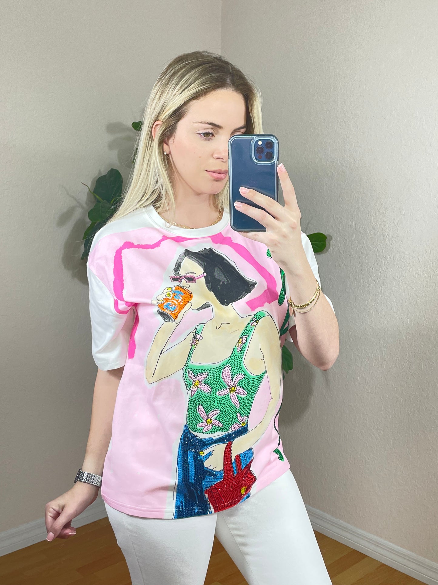 Miri shirt pink