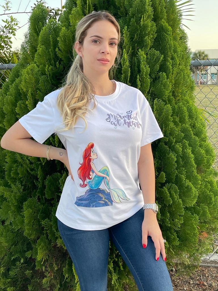 Ariel shirt white