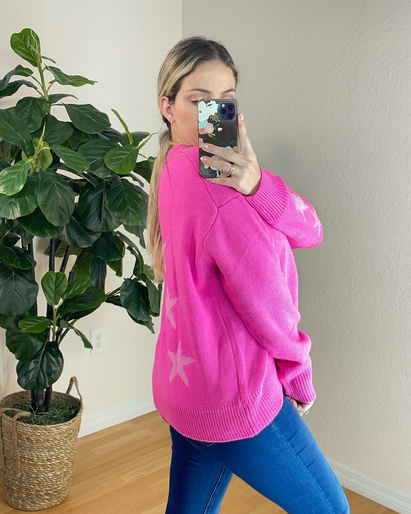 Pink star