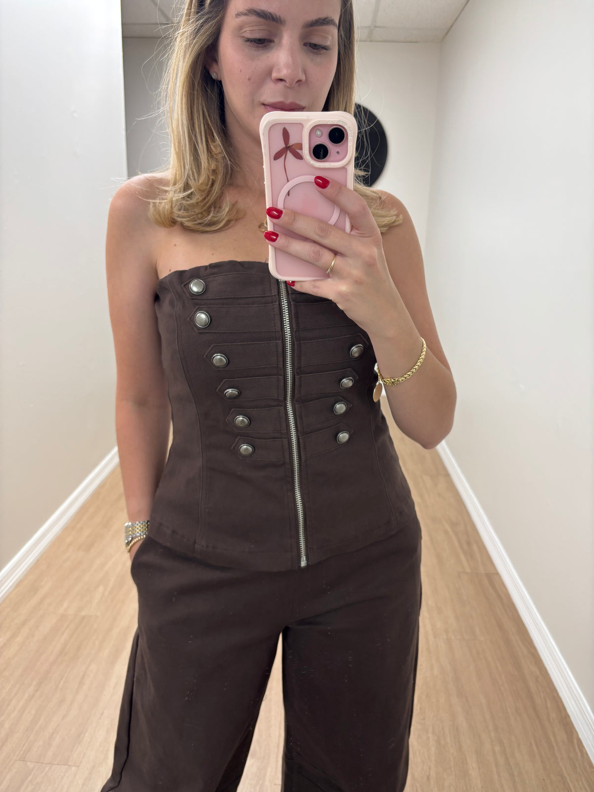 Daisy denim jumpsuit