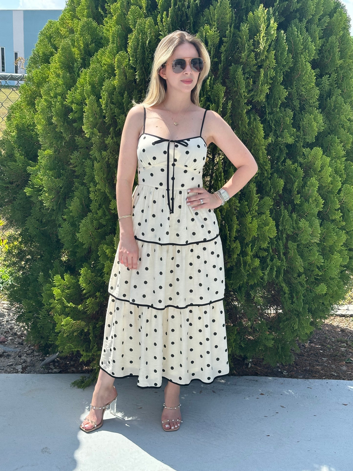 Leira middi dress