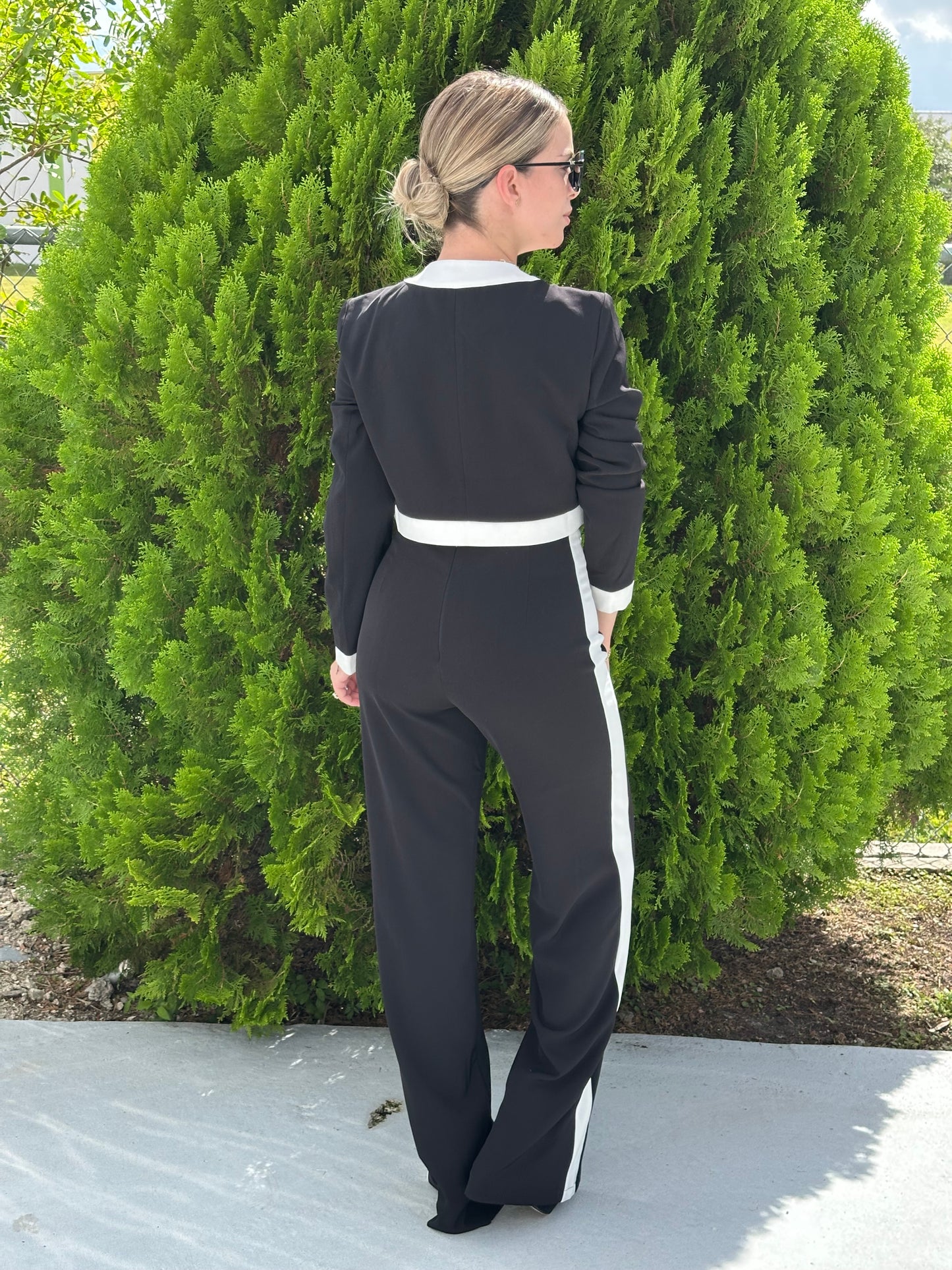 Bella long sleeve jacket and pants set