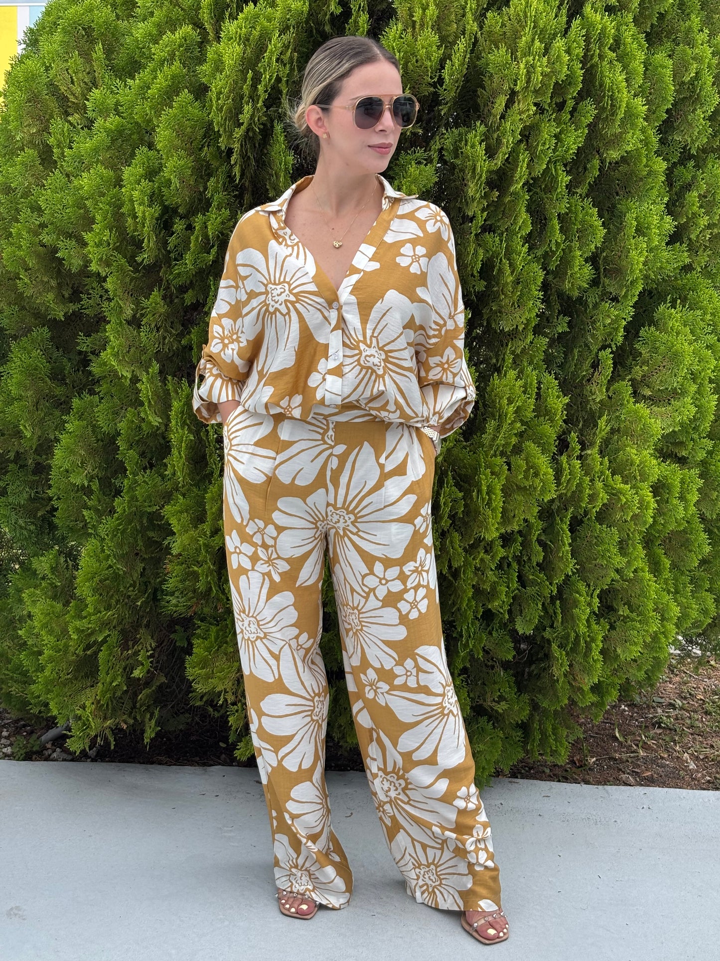 🌼 Set “Golden Tropic” (2 piezas)