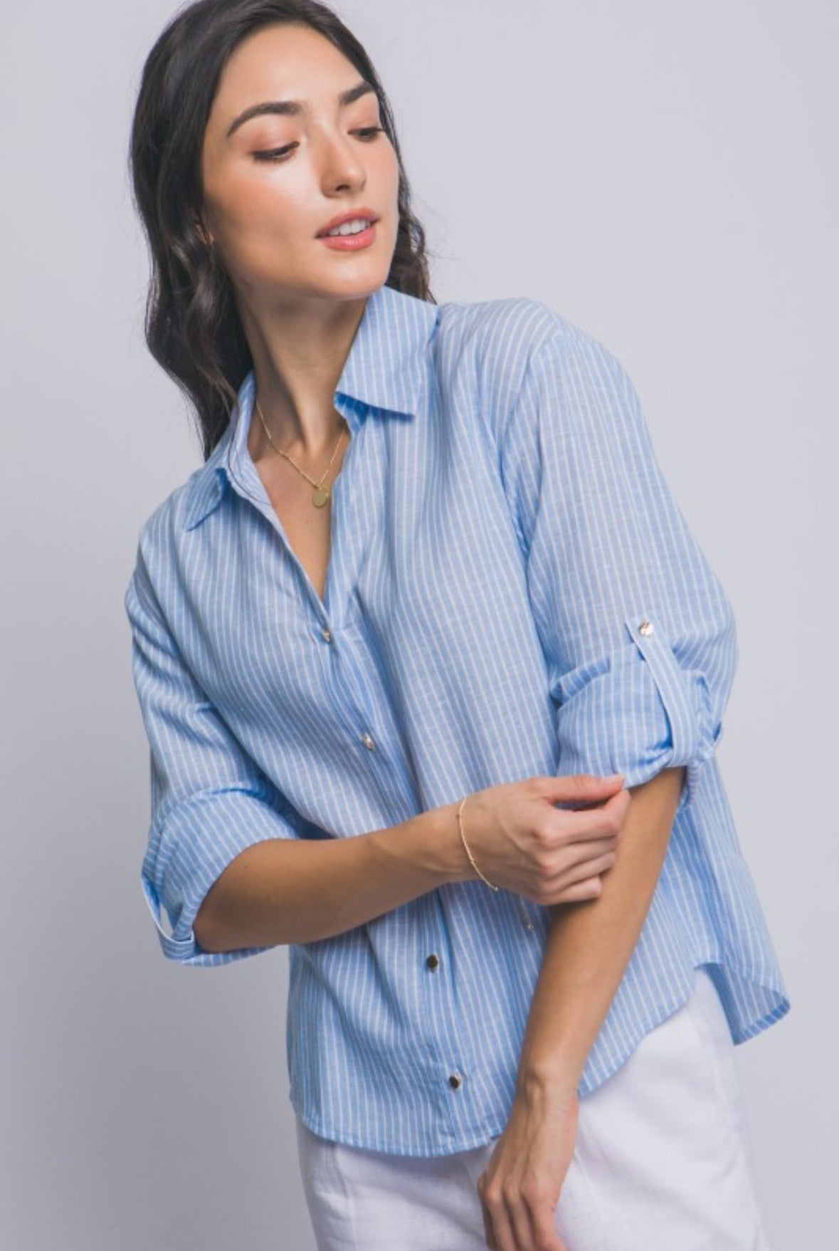 Linens blend shirt