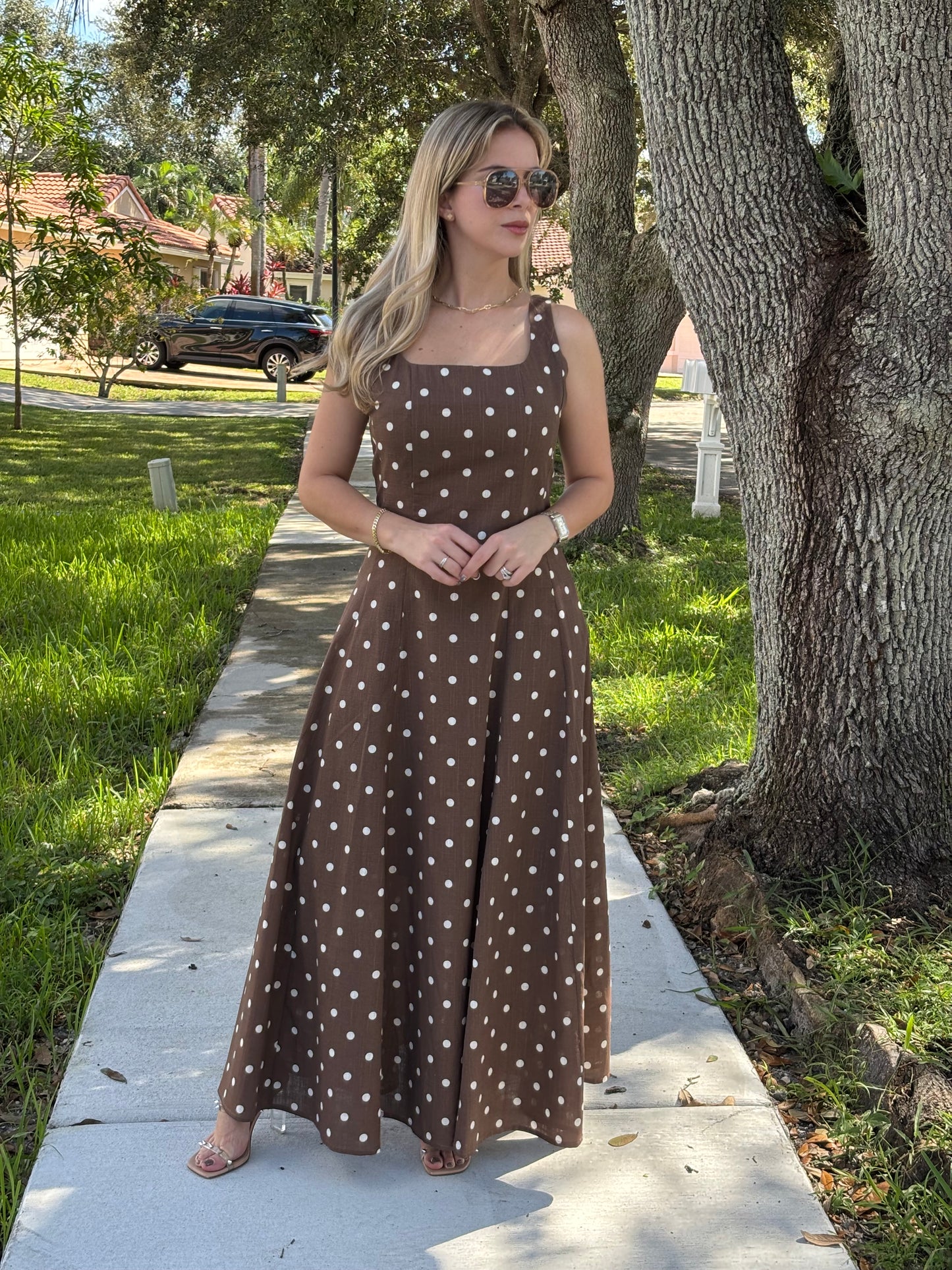 Olivia maxi dress