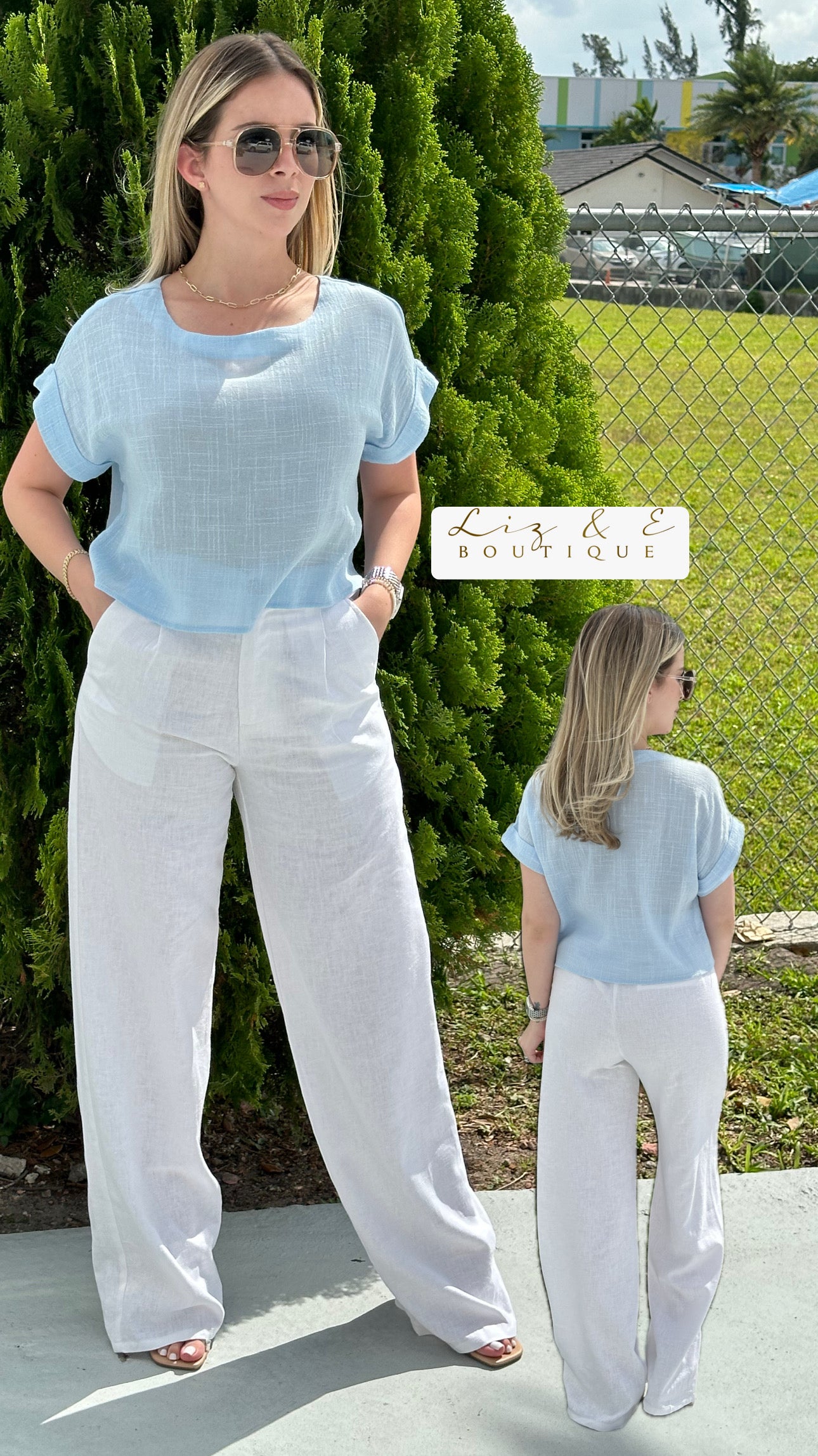 Linen top