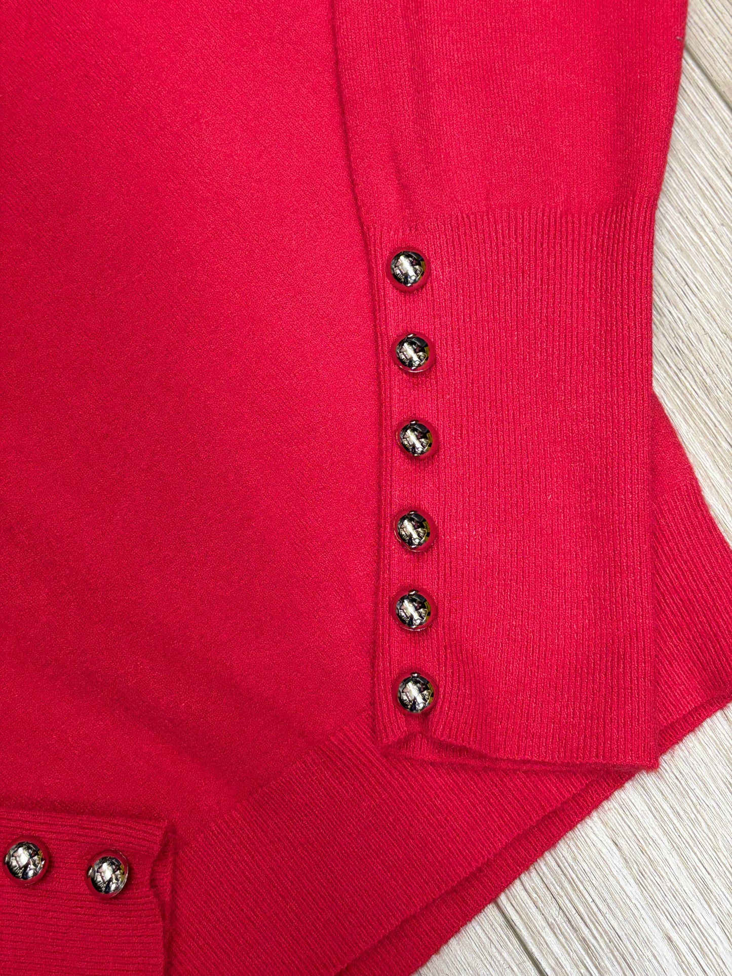 High neck sweater