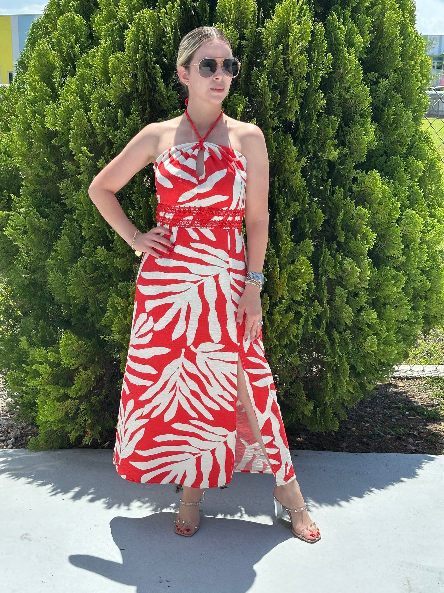 Leilah maxi dress