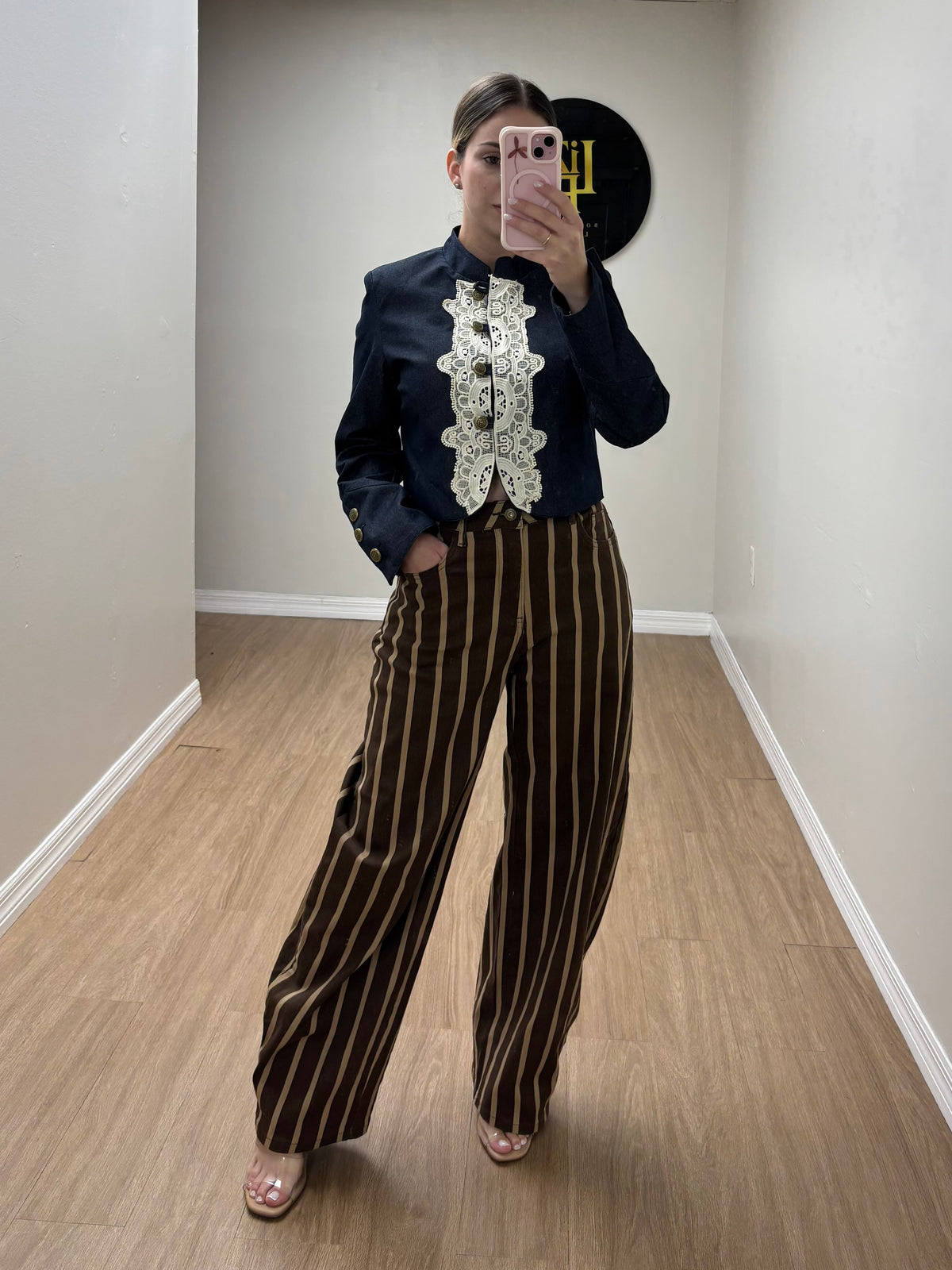 Cocoa Stripes Jean