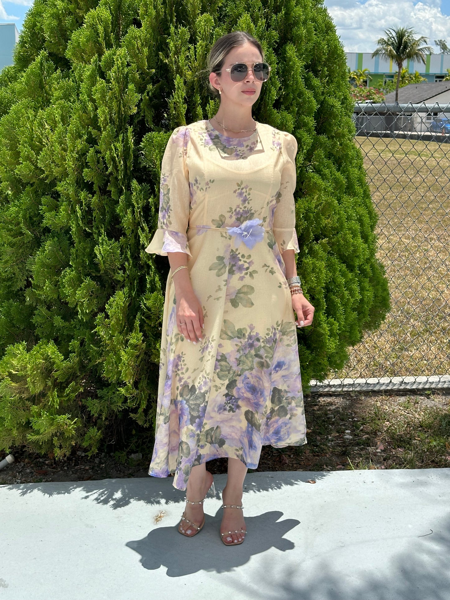 Orquidea Maxi dress