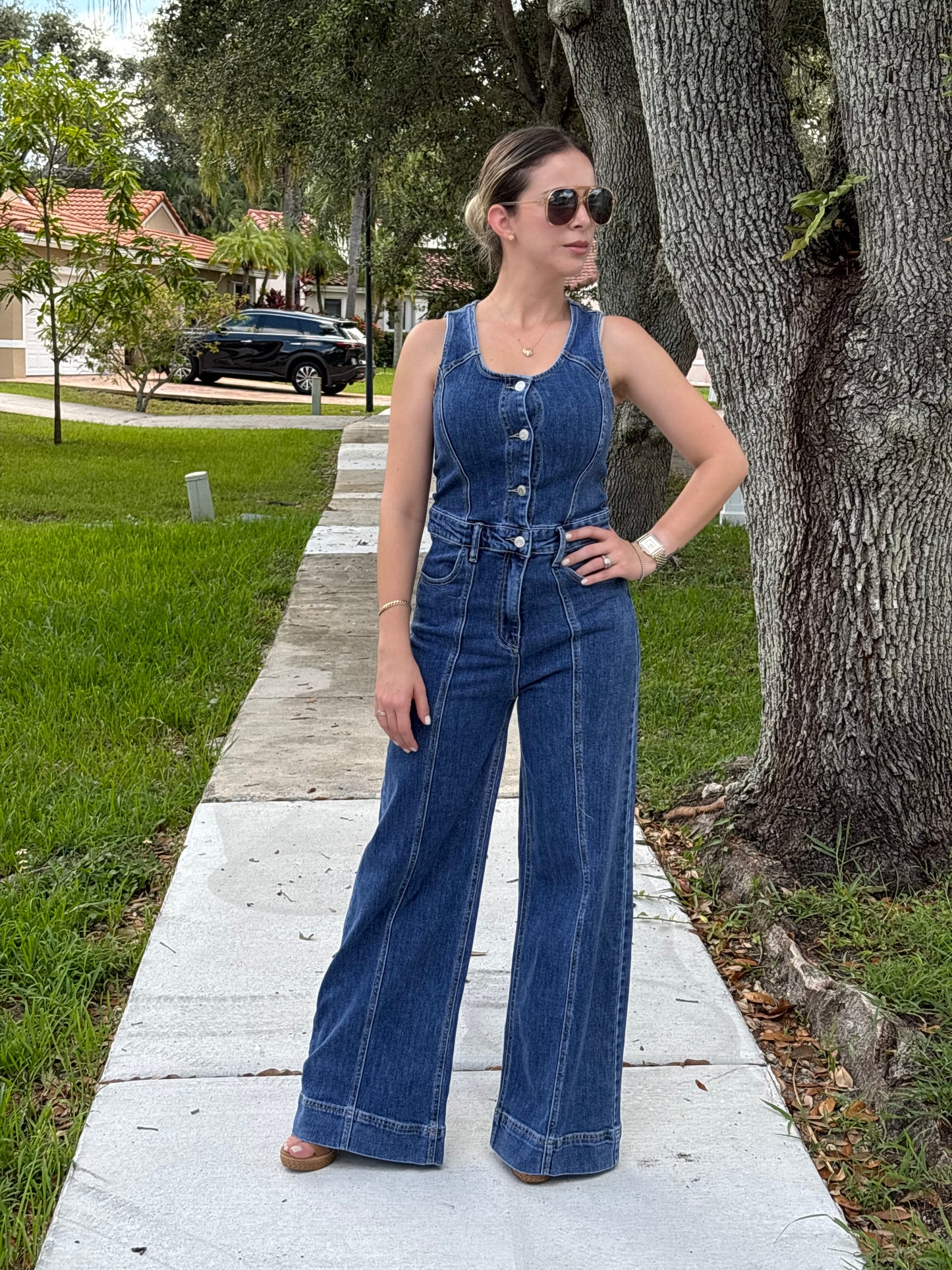 Denim Kiara Jumpsuit