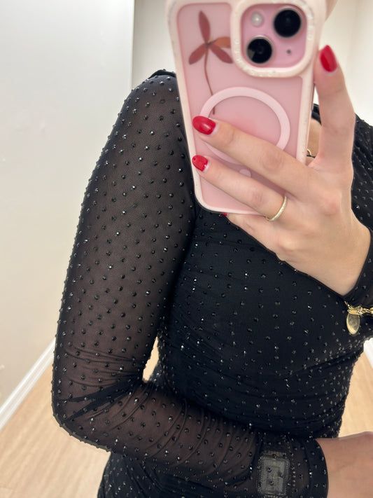 Crystal touch dress