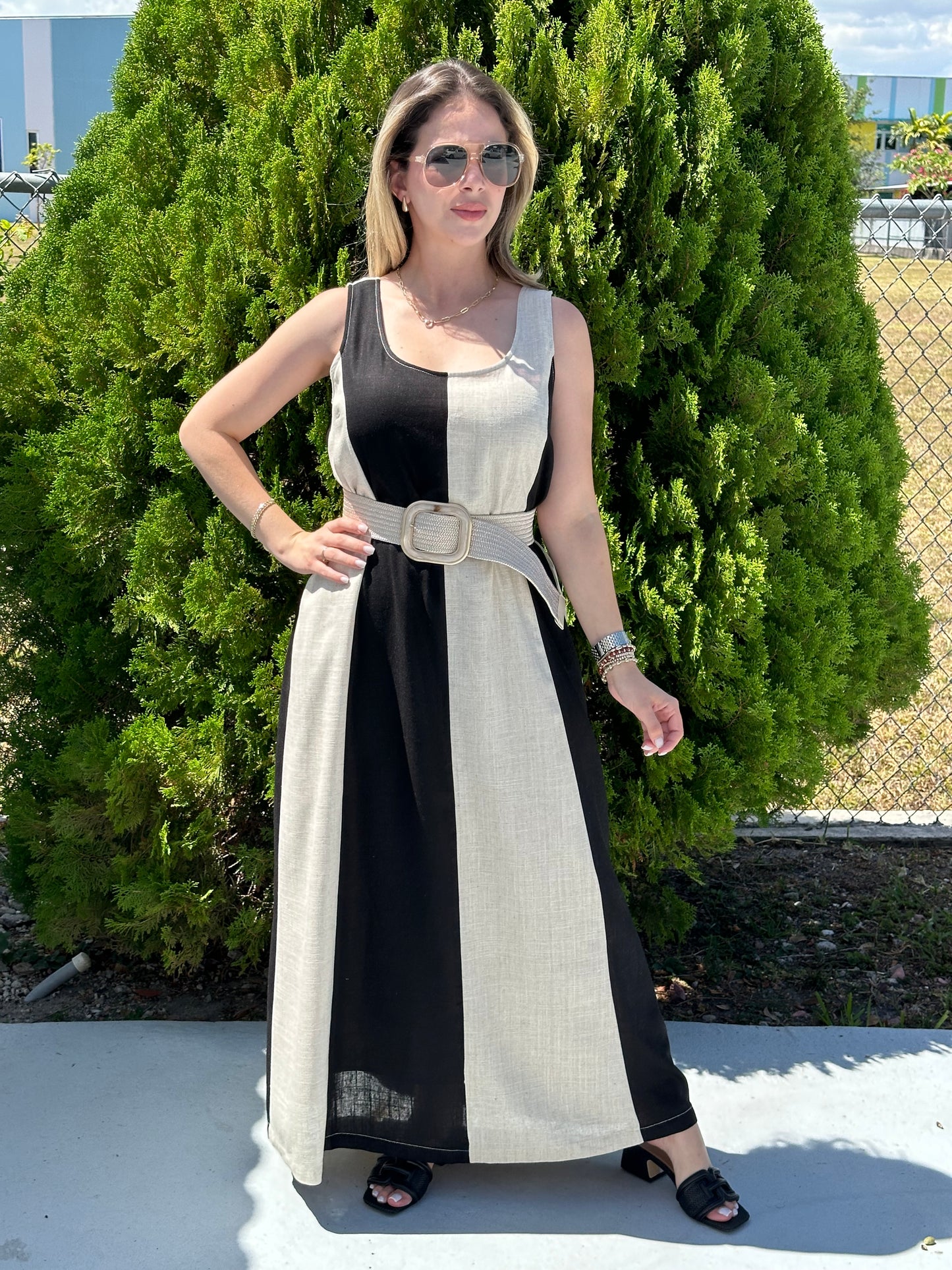 Wide Stripes dress