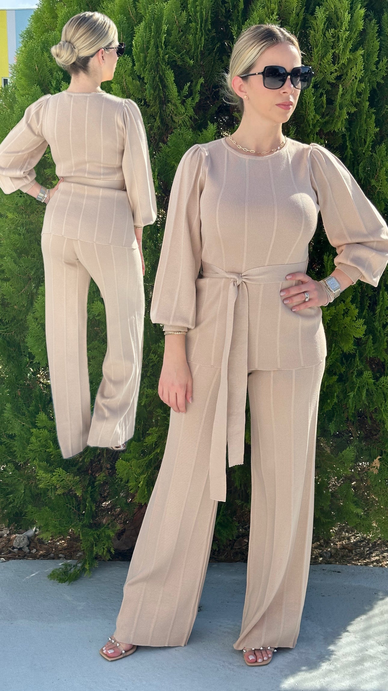 Jenna long sleeve set