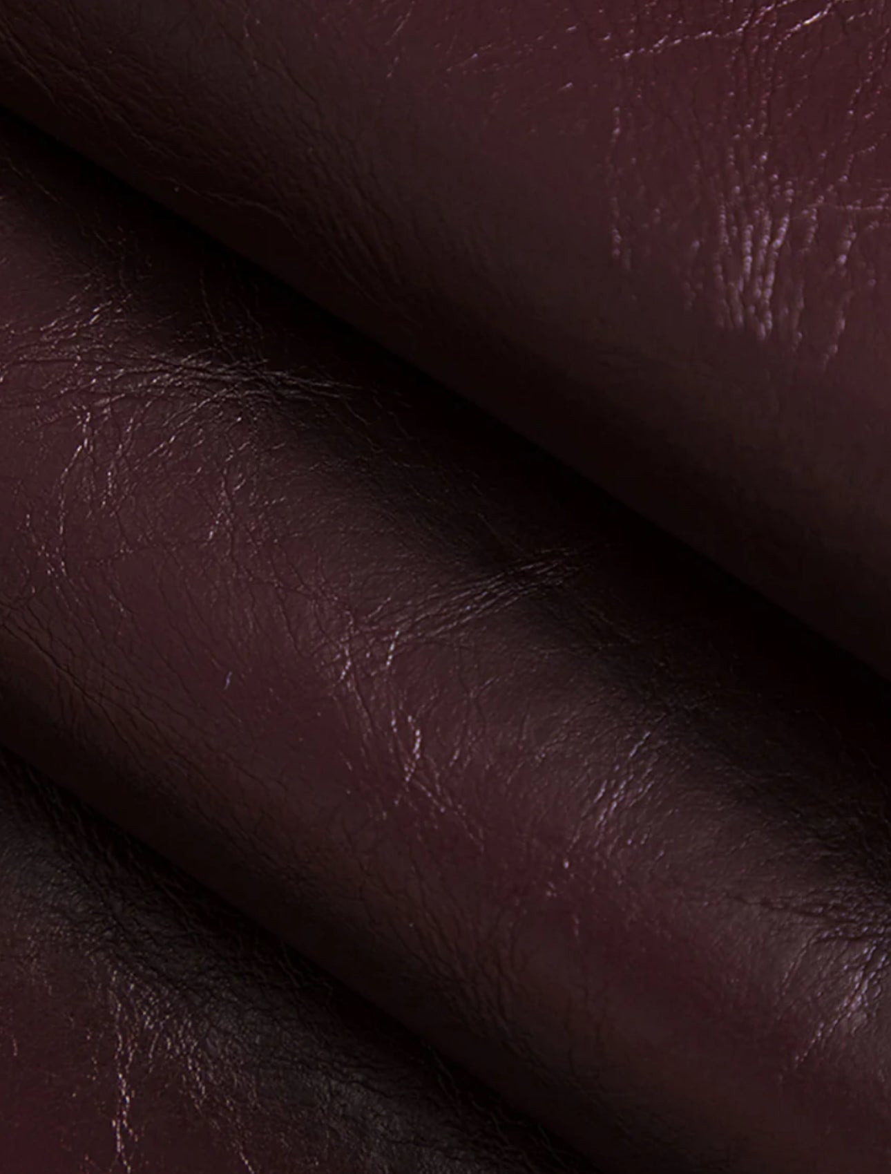 Burgundy Leather skirt