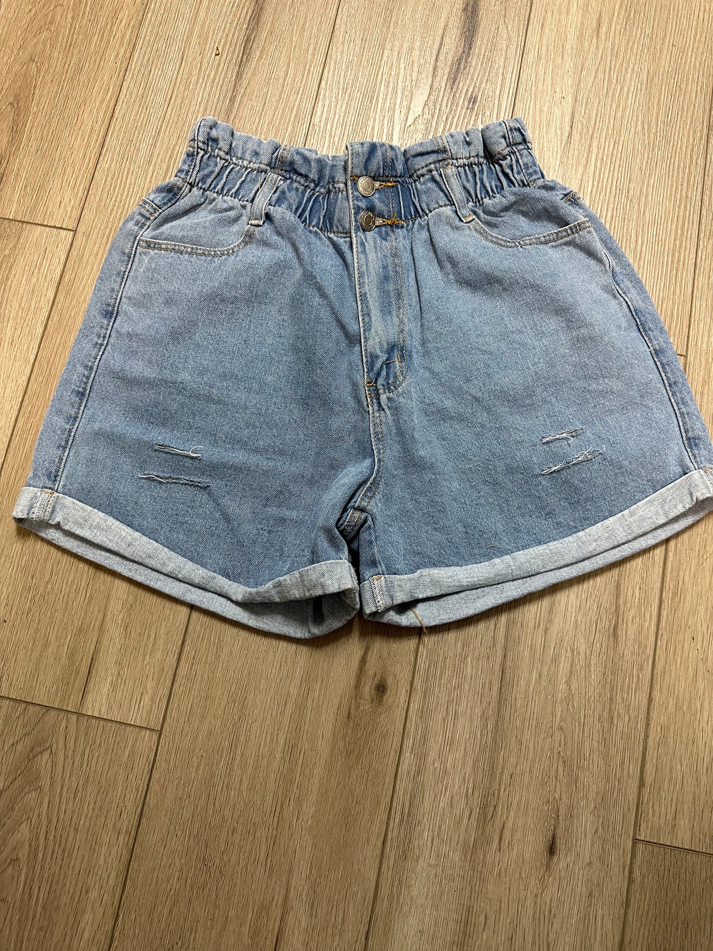 A&A denim shorts