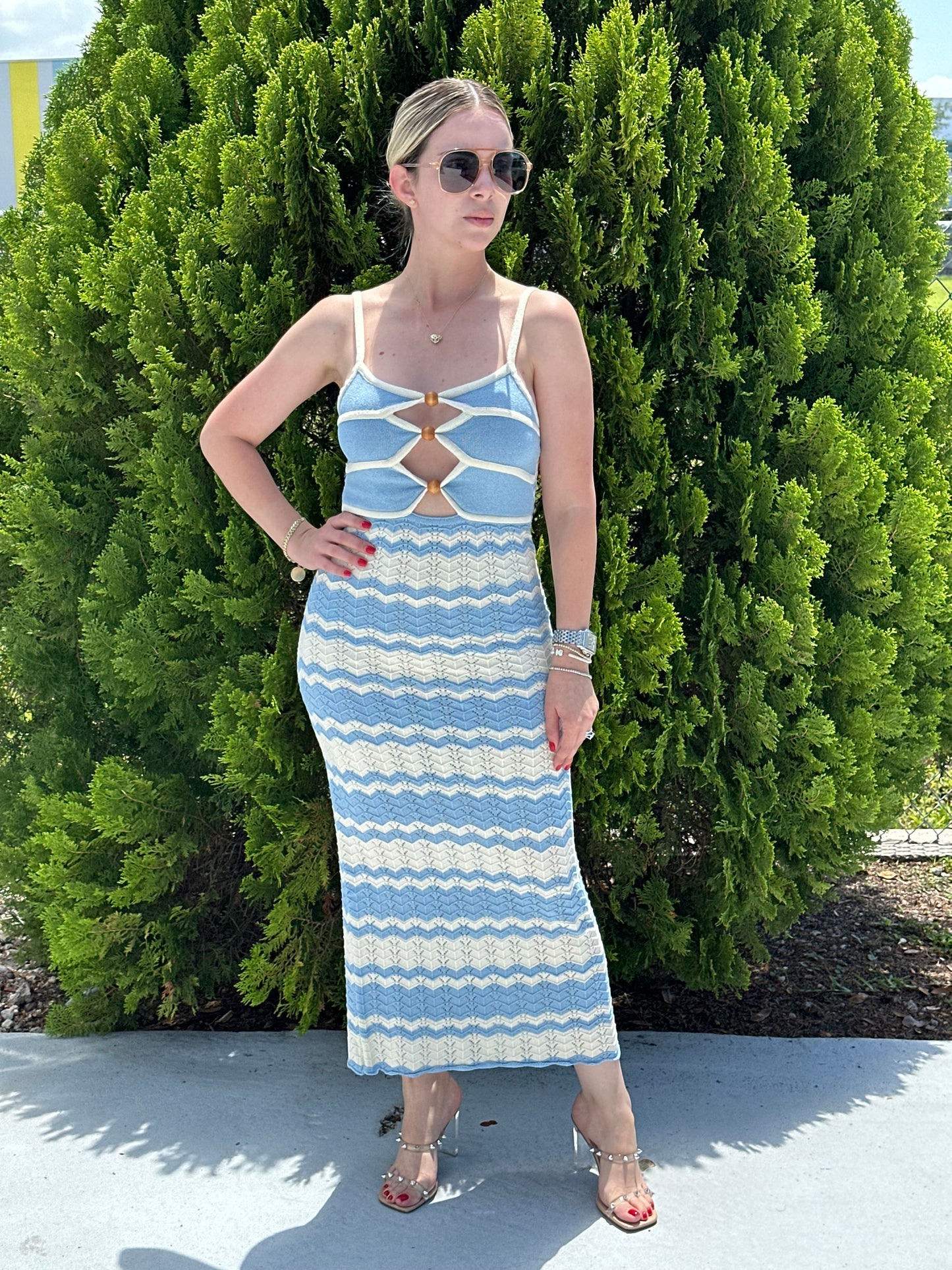 Jennifer embroidered dress