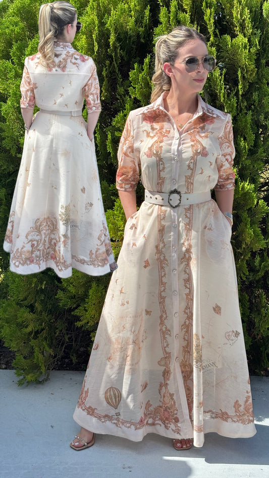 Elizabeth maxi dress