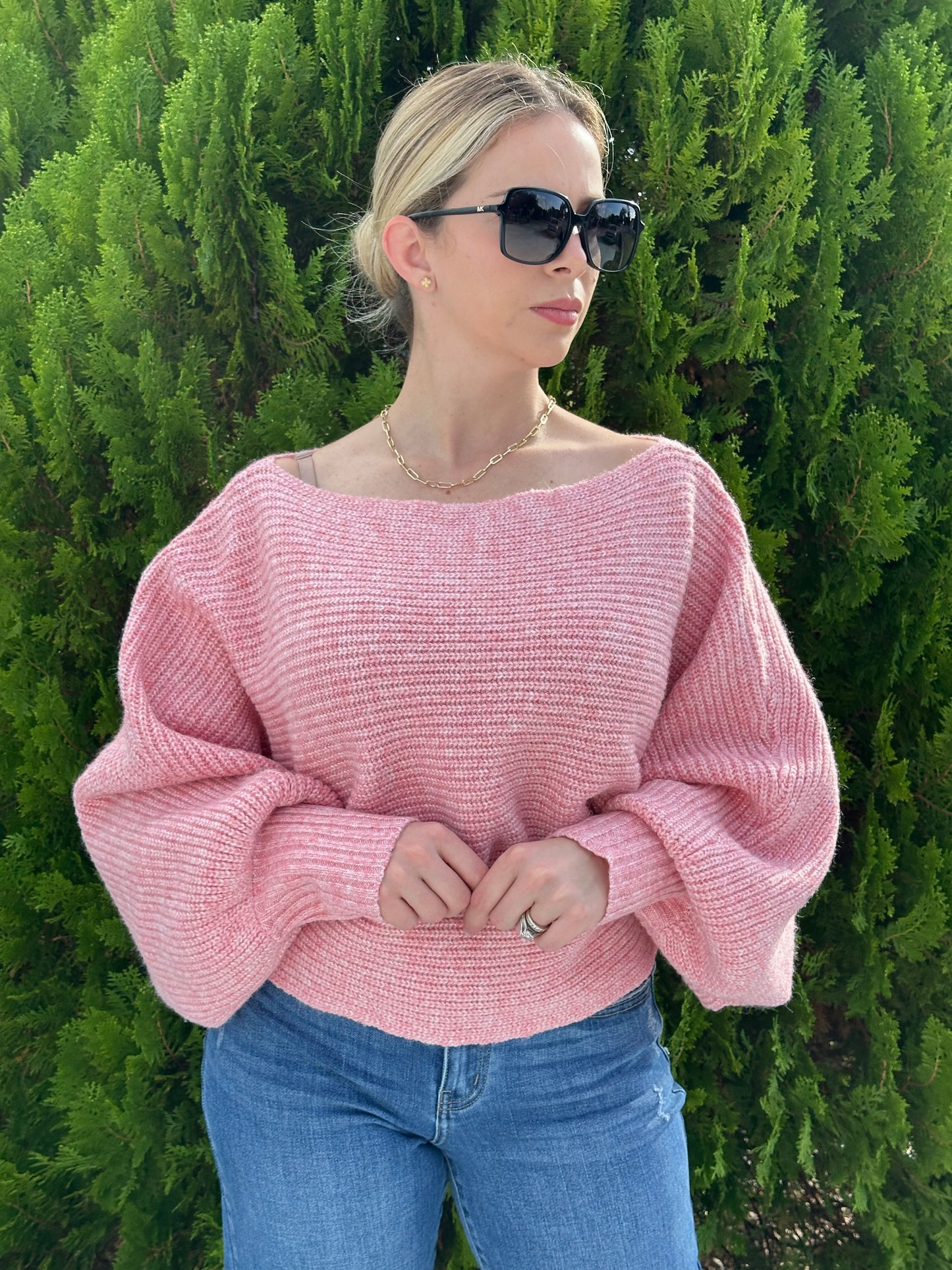 Amelia Pink sweater