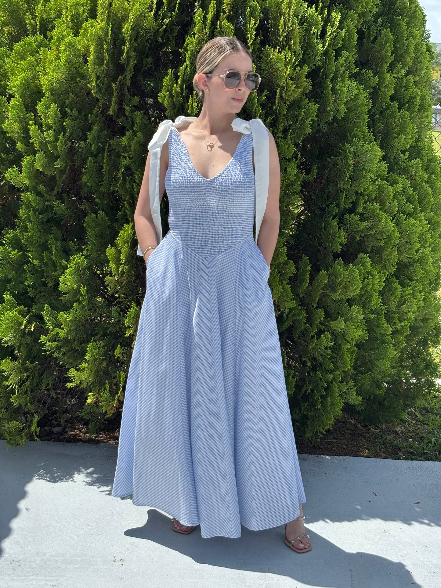 Olivia maxi dress