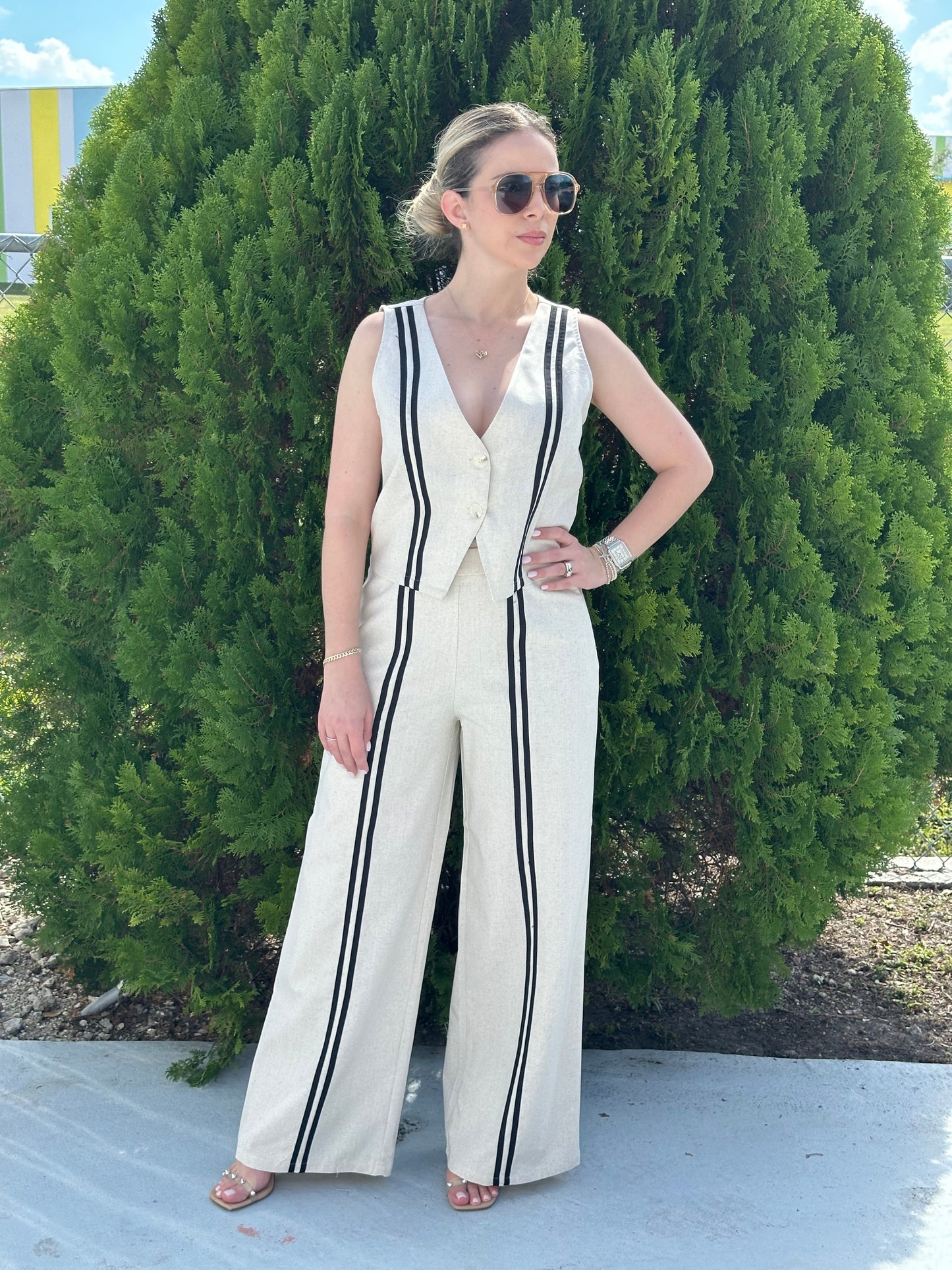 Briana linen set