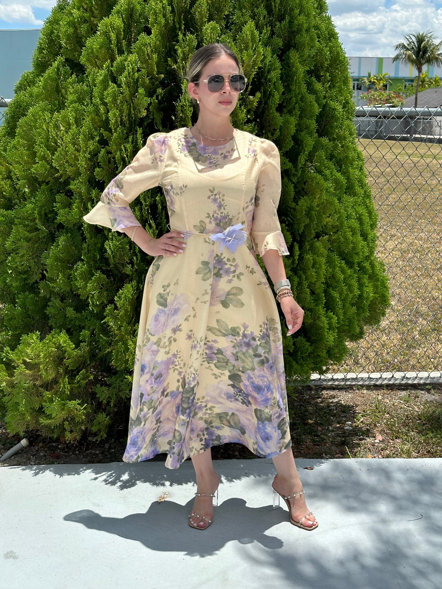 Orquidea Maxi dress