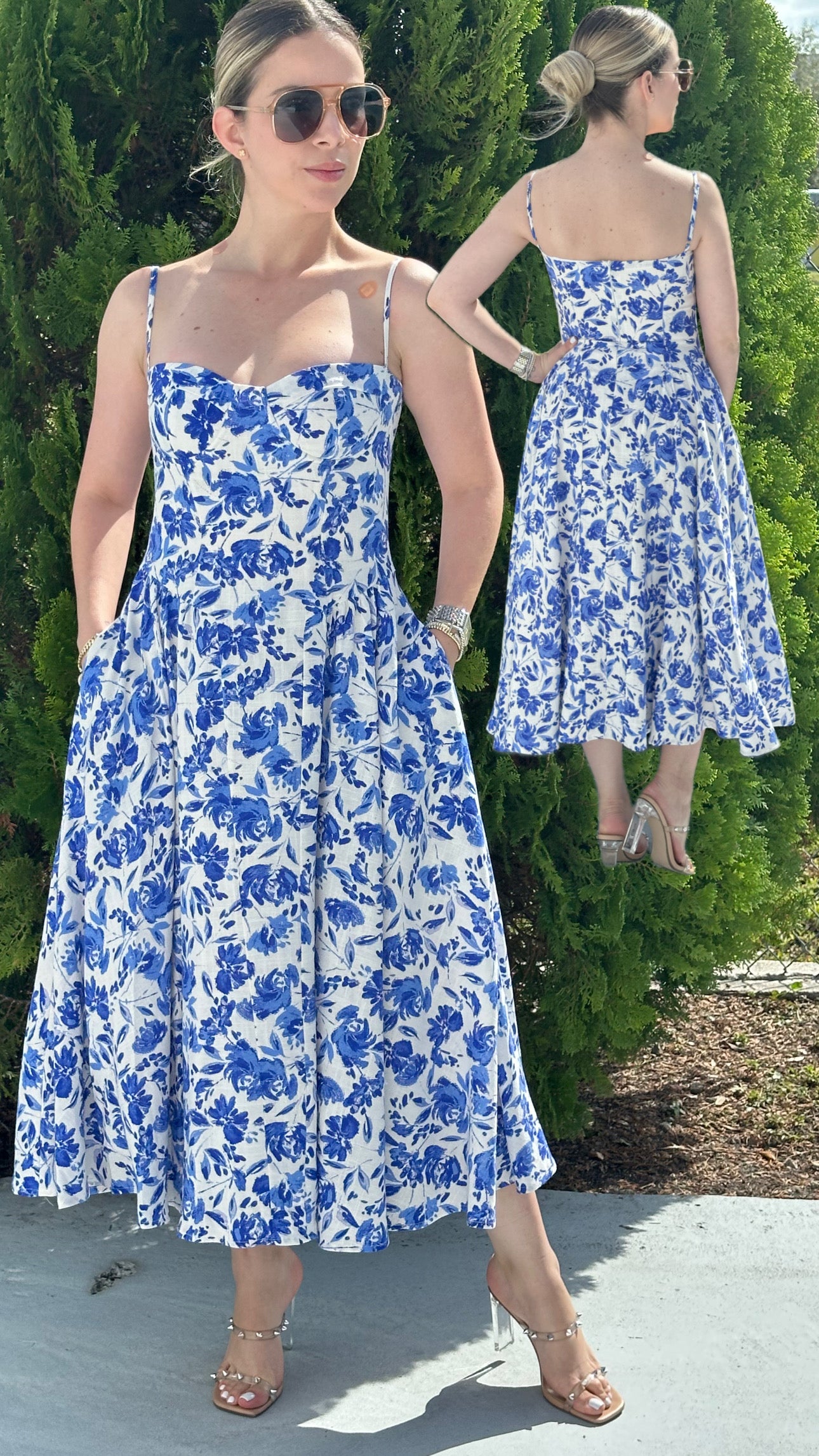 Leah middi dress