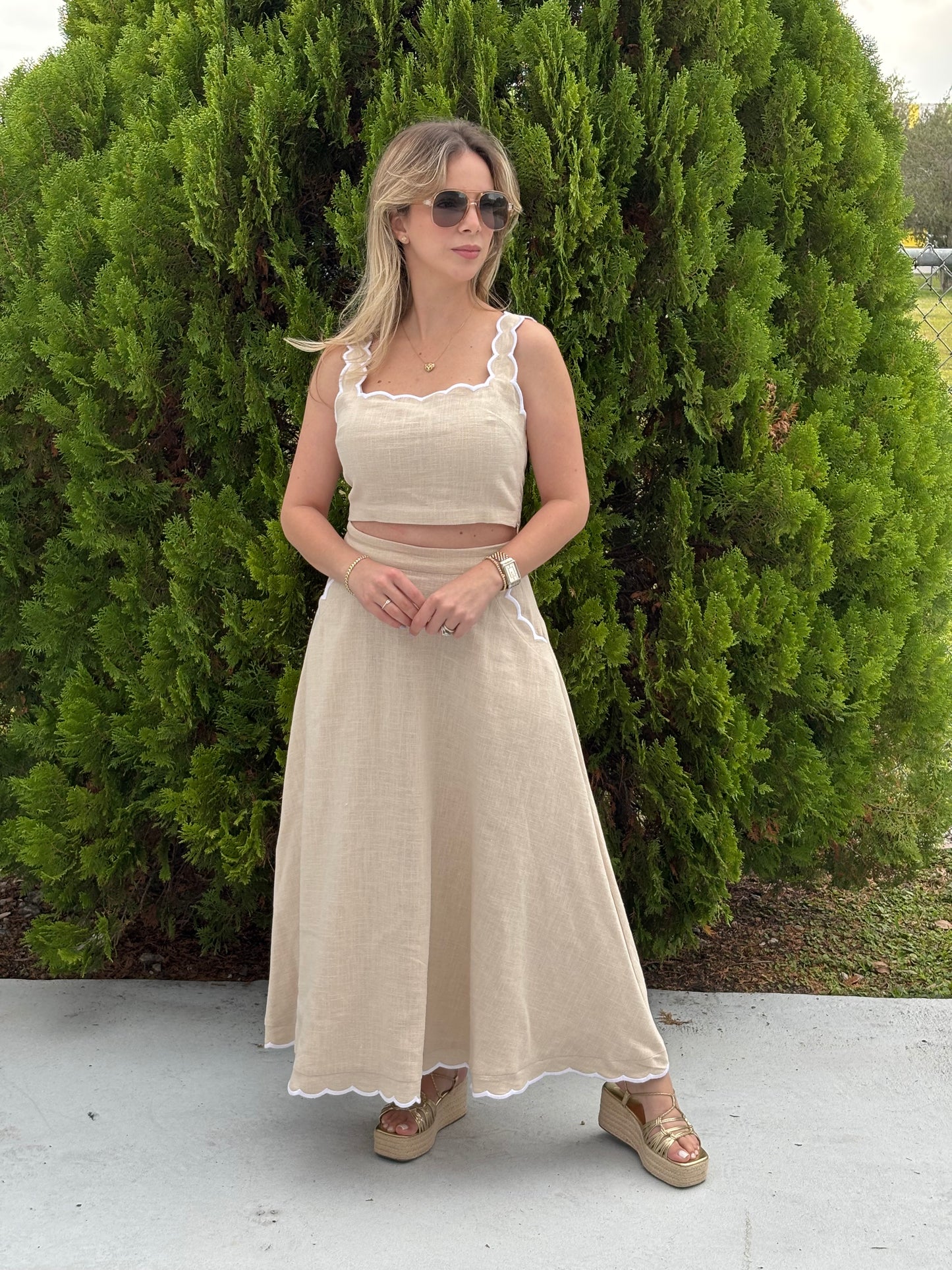 Alicia linen set