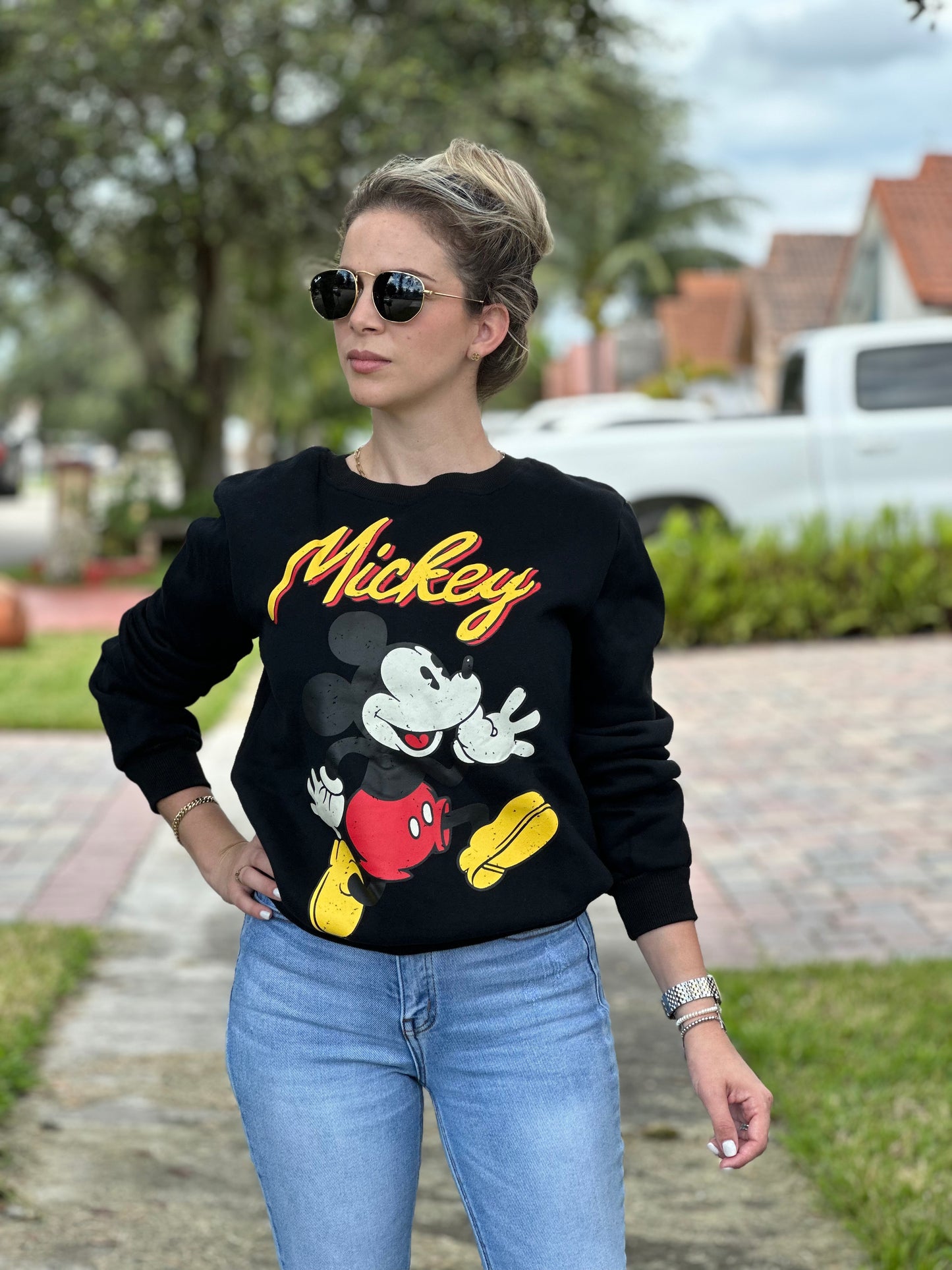 MM Black sweater