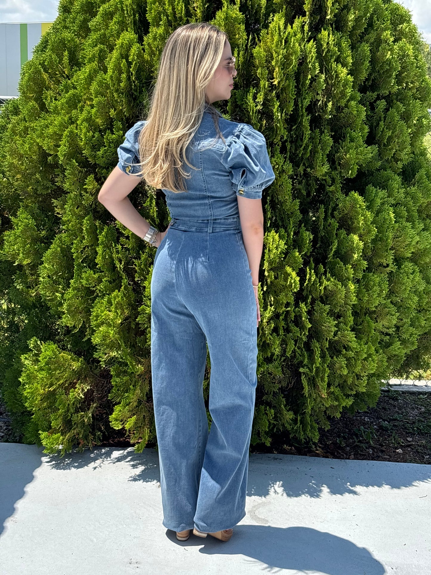 Valentine denim Jumpsuit