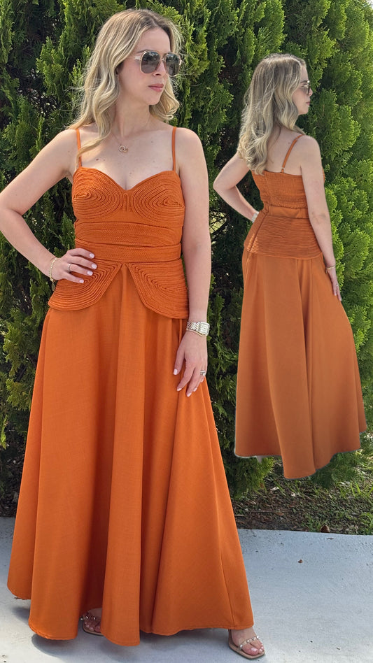 Milena maxi dress