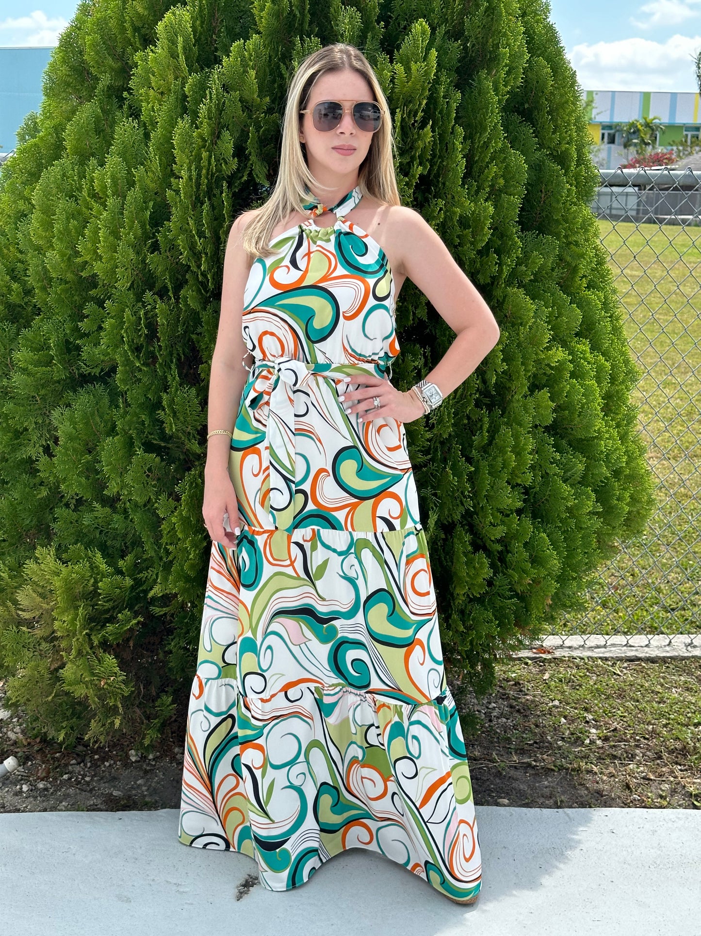 Malena Maxi dress
