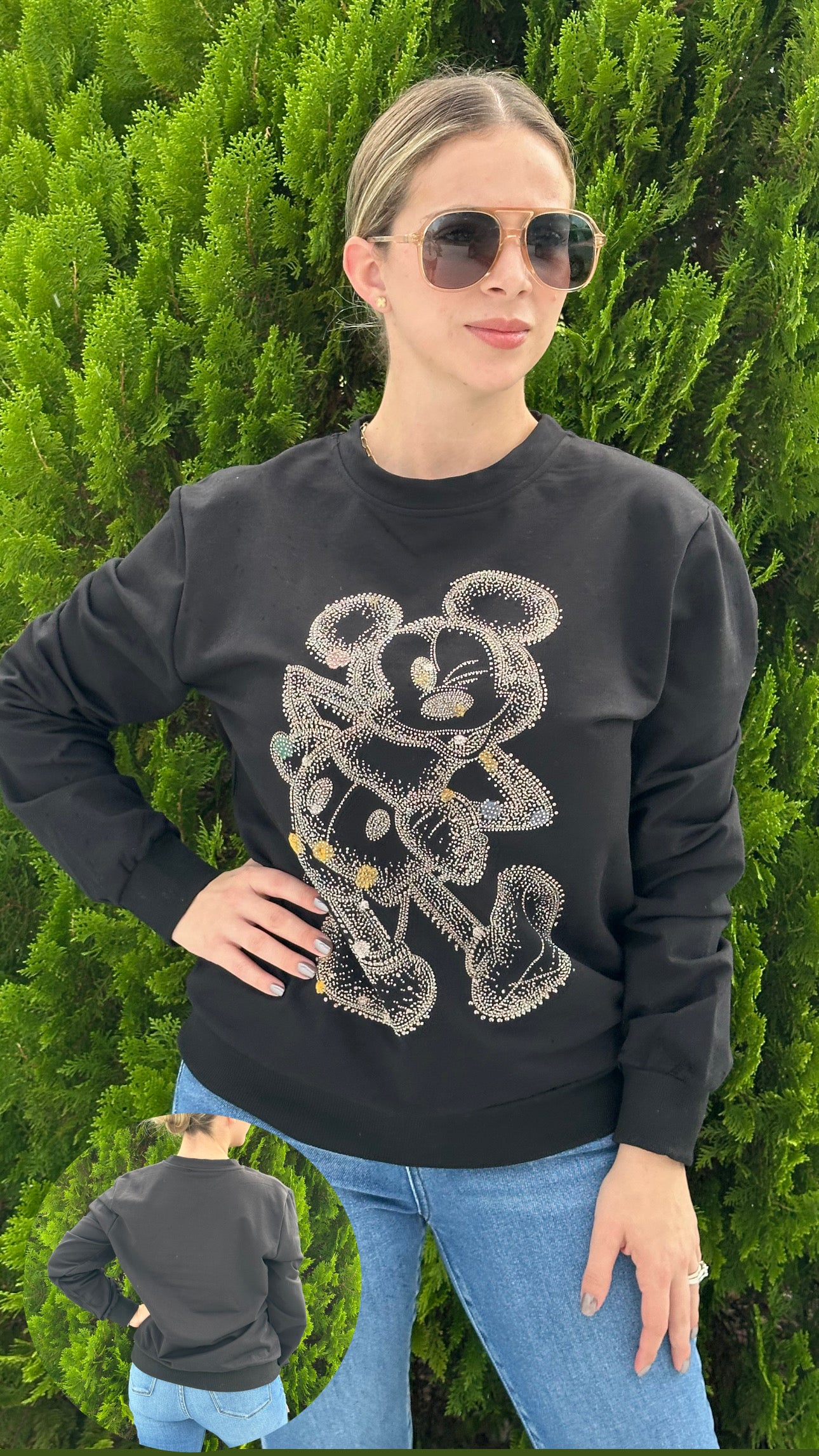 Happy Mickey sweater