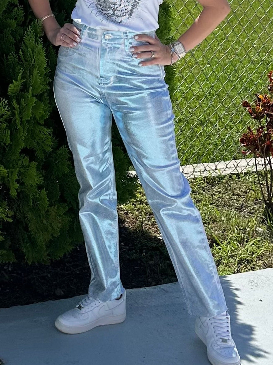 Metallic dream Jean ✅